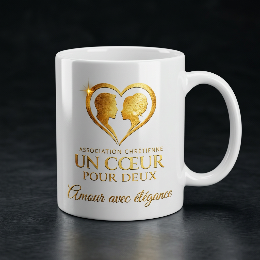 Mug « Amour avec élégance »
